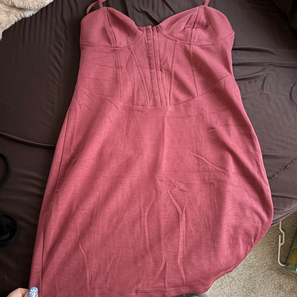 Elegant Pink Women's Dress